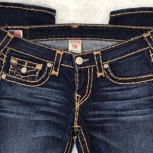 True Religion rare Billy Super T gold label jeans 28